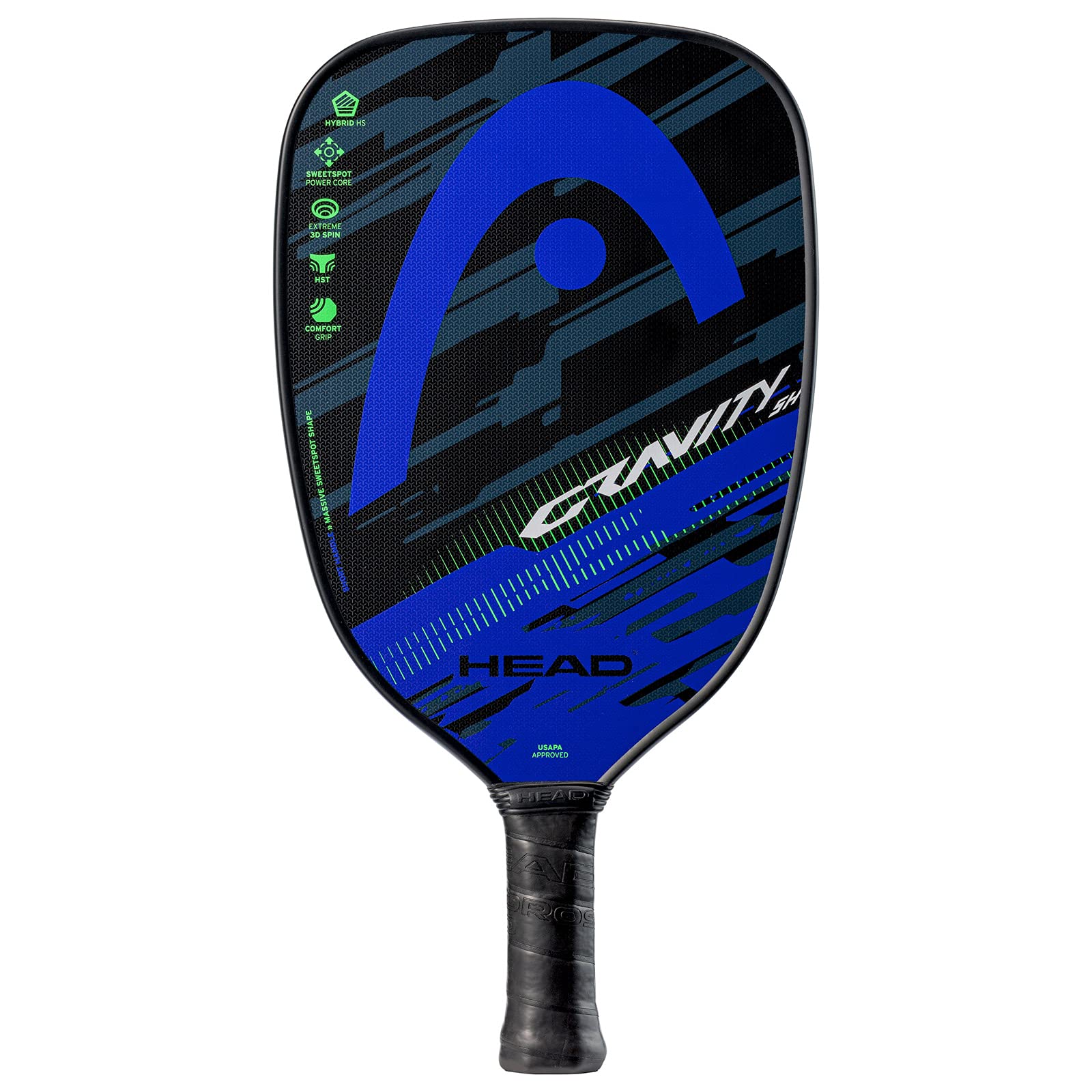 Amazon | HEAD Gravity SH ピックルボールパドル (4 1/8) | ヘッド